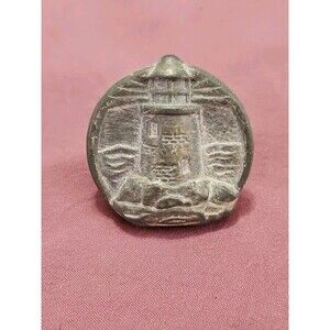 Hickory Hardware South Seas Whitewash Lighthouse 1 1/2" Cabinet Knob PA1811-WW